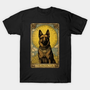 Tarot Card German Shepherd Dog T-Shirt